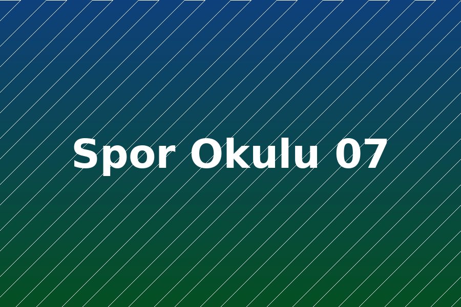 Spor okulu grup çalışması