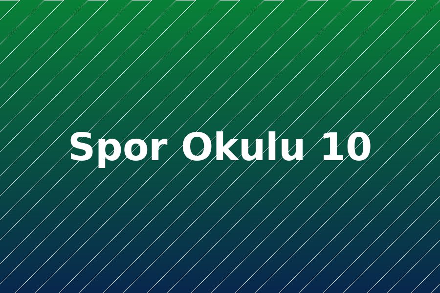 Spor Okulu - Fotoğraf 10